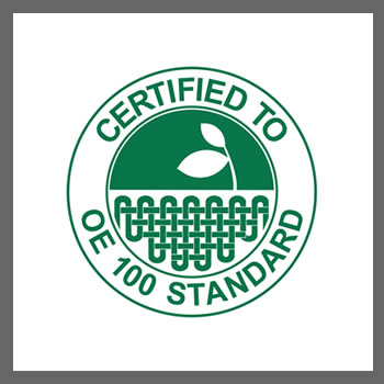 Certified To OE 100 Standard